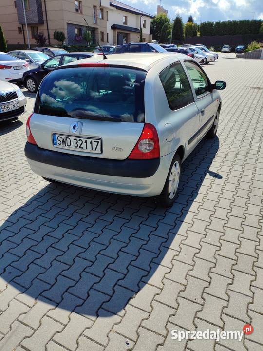 Renault Clio bez rdzy 2002 klimatyzacja Rybnik