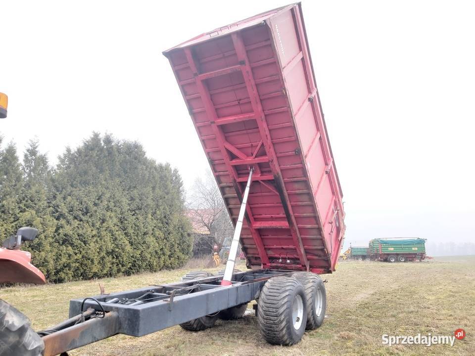 Przyczepa wywrotka tandem Basstrup 16 Jabłonowo Pomorskie