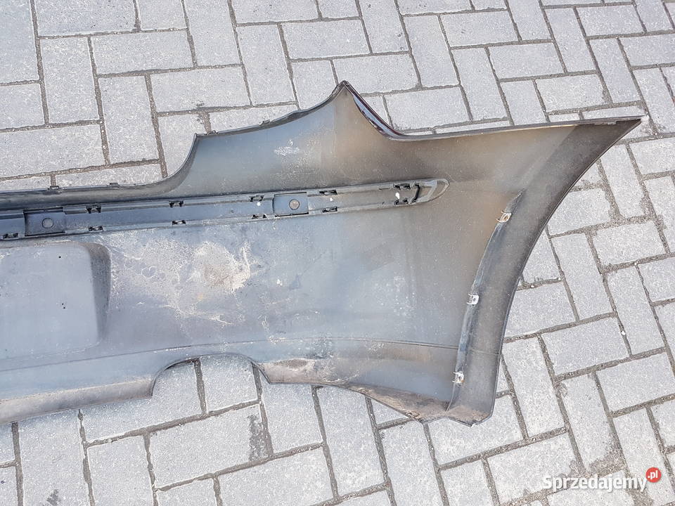 BMW 1 E81 E87 LIFT ZDERZAK TYL CZARNY PDC wielkopolskie Turkowice