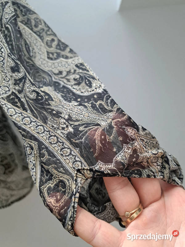 Stylowa bluzka Reserved z wzorem paisley rozmiar Trąbki Wielkie