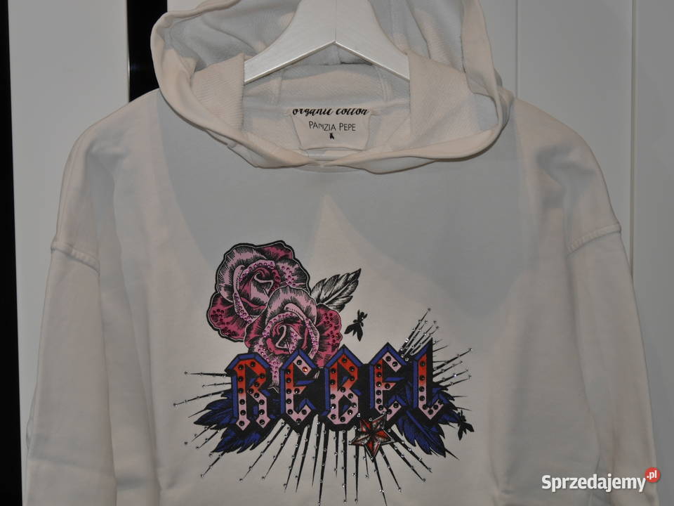 Patrizia Pepe piękna bluza cyrkonie 36 S