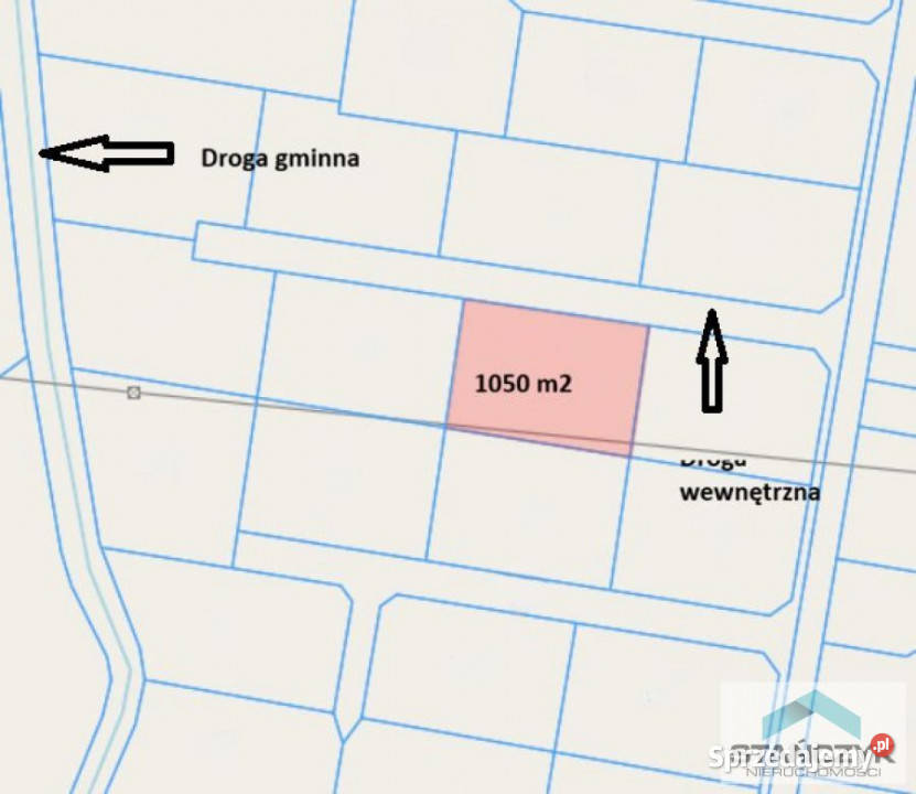 Do sprzedaży działka Gryfice 1050m2 25m