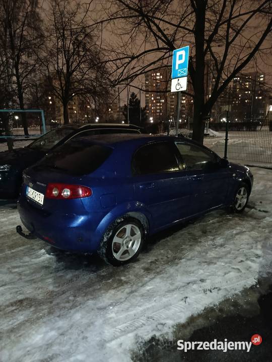 Chevrolet Lacetti 16Benzyna Gaz 2006 w SUPERStan mazowieckie Warszawa