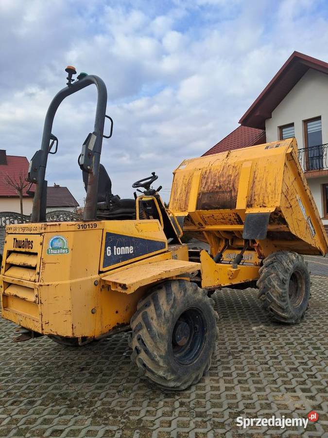 Wozidło budowlane THWAITES 6 ton pełny VAT Łagów