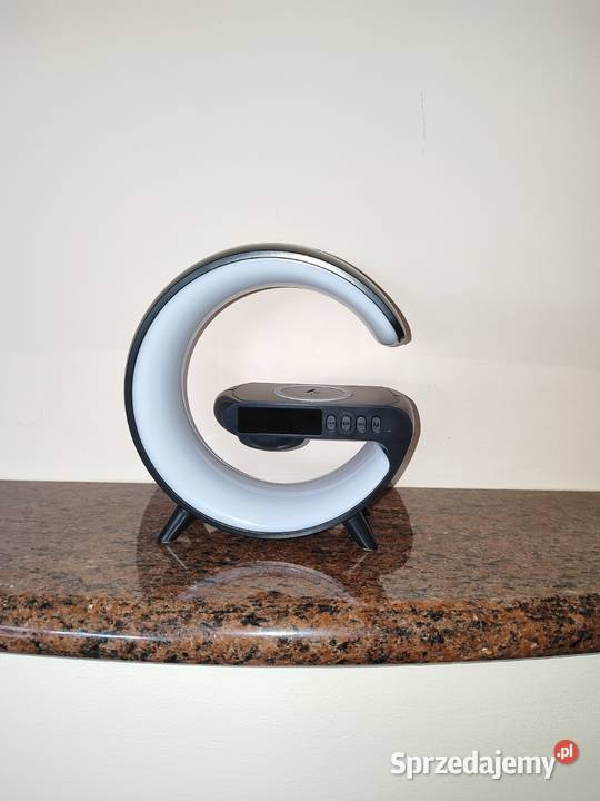 Budzik Zaokrąglony RGB z Ładowaniem Indukcyjnym podkarpackie