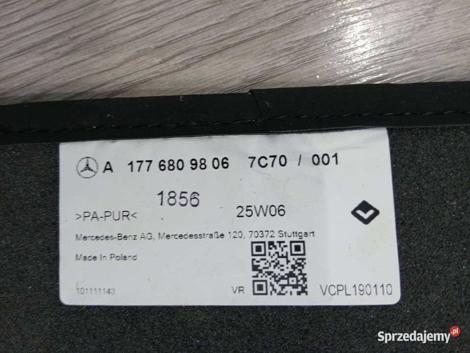 Dywaniki welurowe oryginalne mercedes śląskie Żywiec
