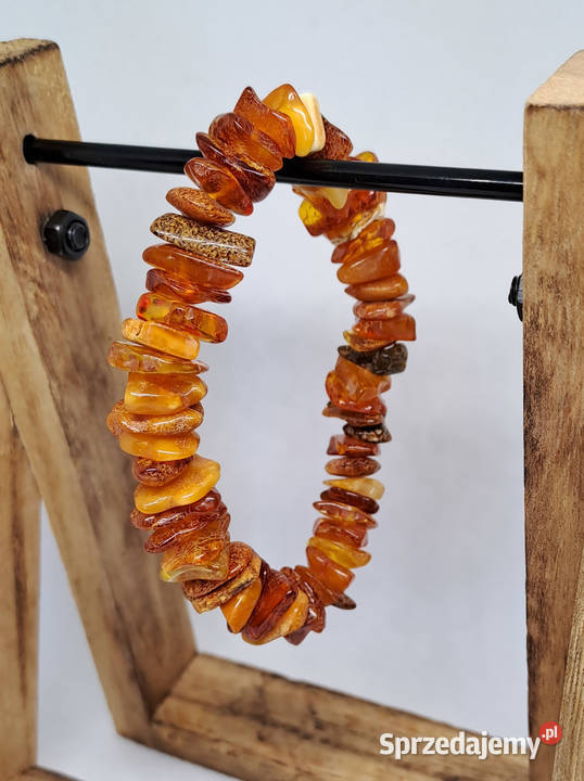 Bransoletka z bursztynu bałtyckiego sieczka Warszawa