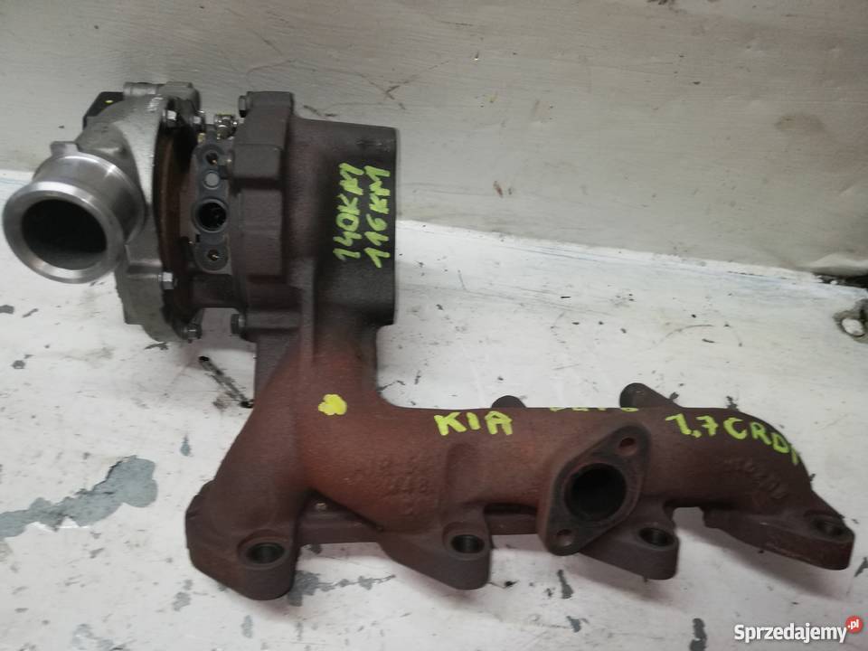 Turbosprężarka Kia Hyundai 17 CRDI 282012A810