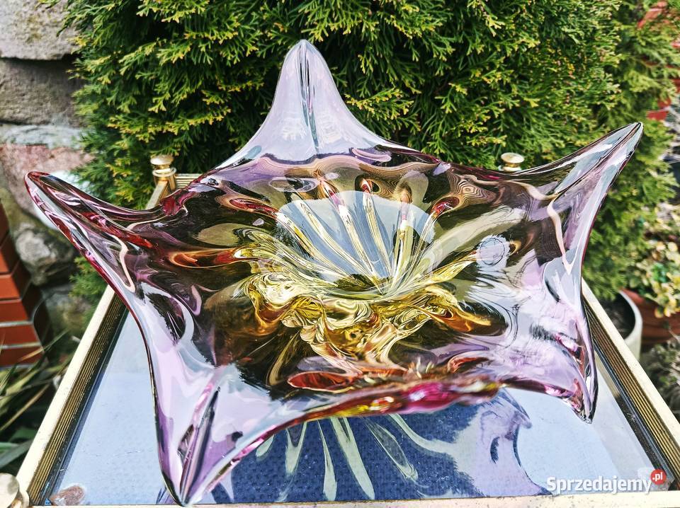 Duża piękna owocarka patera Klenica