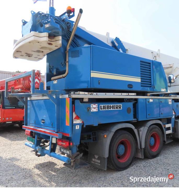 Dzwig samochodowy Liebherr 8x4 zMan nie mazowieckie Warszawa sprzedam