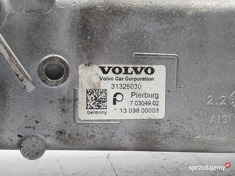 CHŁODNICA SPALIN Volvo S60 II V60 20 D3 31325030 lubelskie sprzedam