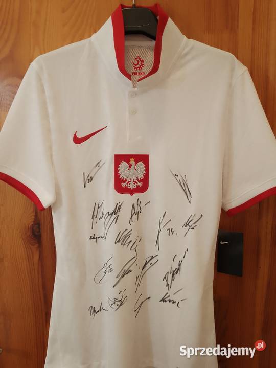 Koszulka Nike z autografami reprezentacji Polski Warszawa sprzedam