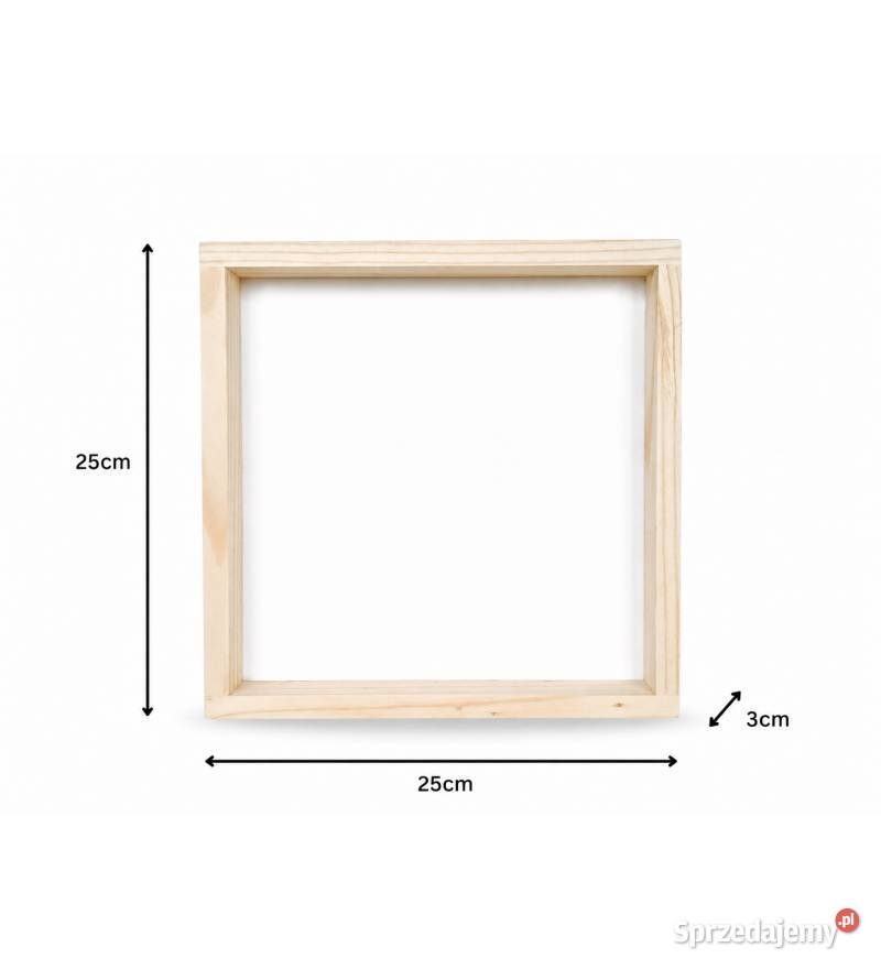 tytuł drewniane ramka 30x30x3 makrama aniołki Maków Podhalański sprzedam