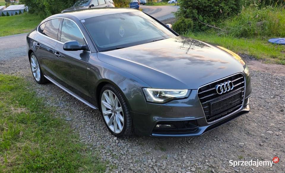 Audi a5 20 tdi Quattro sline radardaytona grey łopatki zmiany biegów
