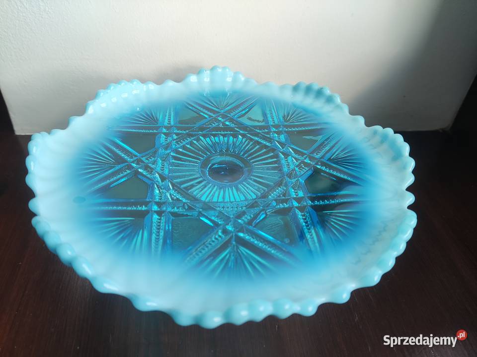 George Davidson szklana patera wzór Victoria Antyki małopolskie