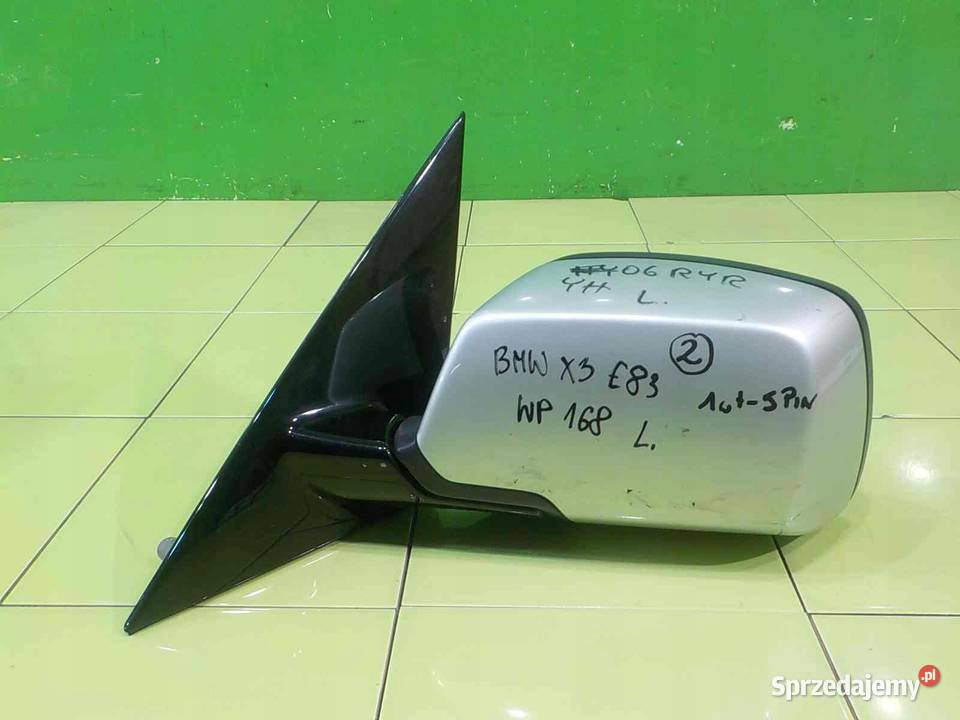 BMW X3 E83 25 B AUT 06r lusterko lewe 010790 osobowe Suków