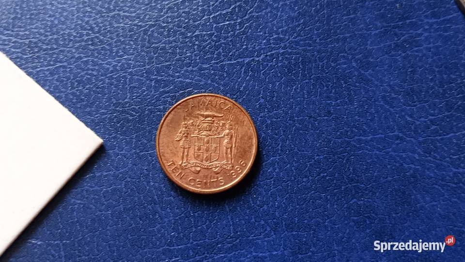 Stare monety 10 cent 1996 Jamajka Kolekcje Lesko sprzedam