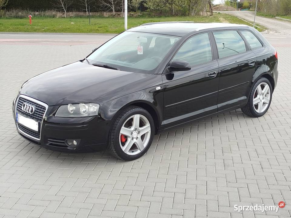 A3 8p 16 MPI Benzyna 2006 wersja 5 drzwi czarny Świdnik sprzedam