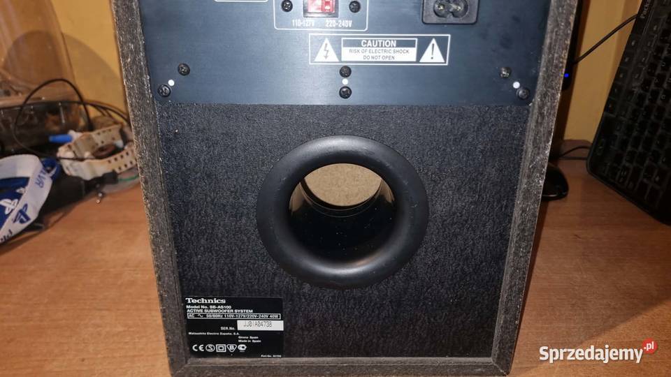 Subwoofer Technics SBAS100 100Watt 2way aktywny