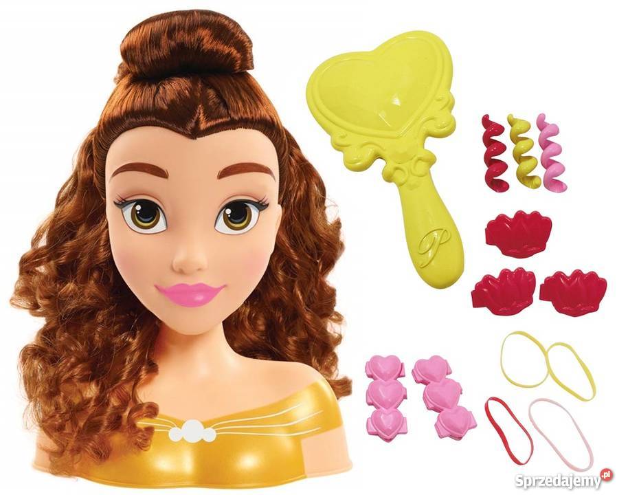 Głowa do czesania stylizacji DISNEY Princess