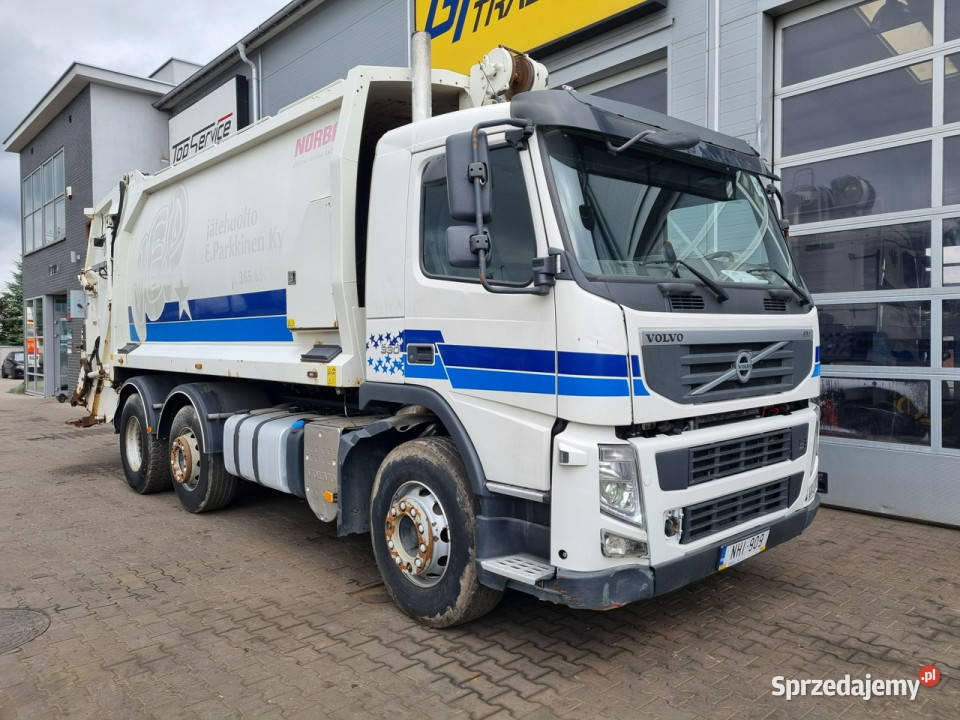 śmieciarki Volvo FM 330 zabudowa śmieciarki Sokołów