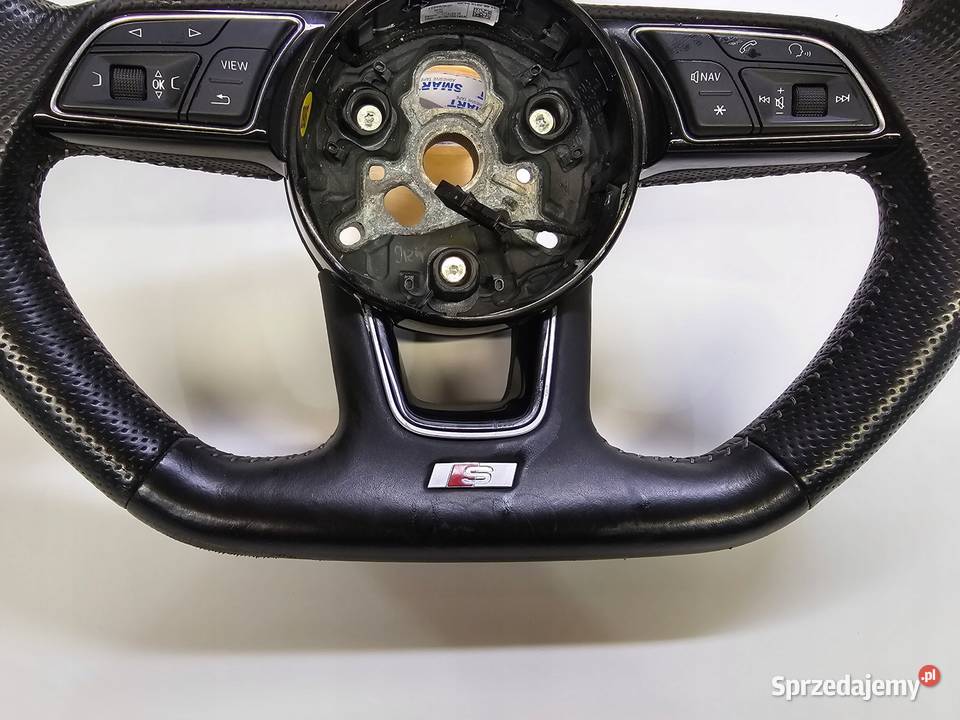 KIEROWNICA SKÓRA AUDI A4 B9 A5 8W 8W0419091AE śląskie