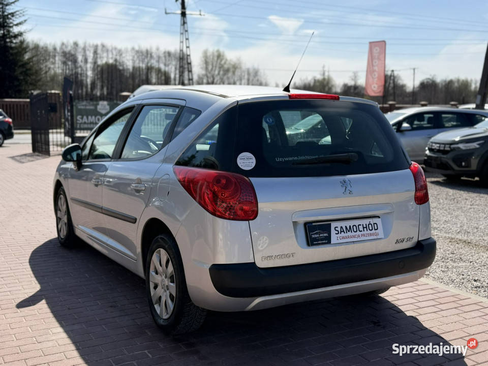 Peugeot 207 SW Salon Polska Klimatyzacja lakier metallic Sade Budy