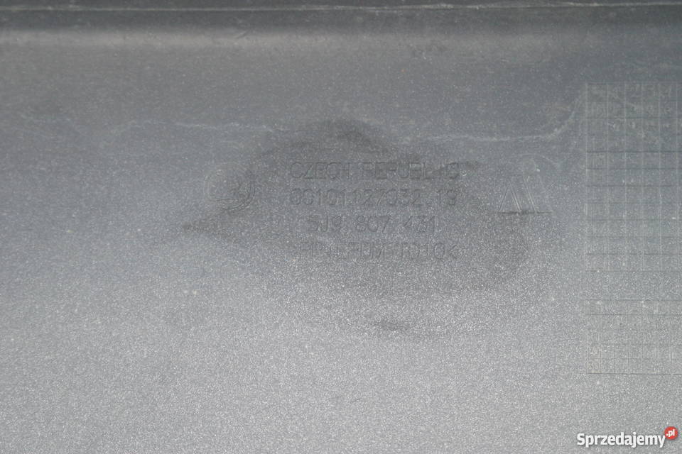 SKODA FABIA II ZDERZAK TYŁ TYLNY KOMBI 5J9807431 osobowe