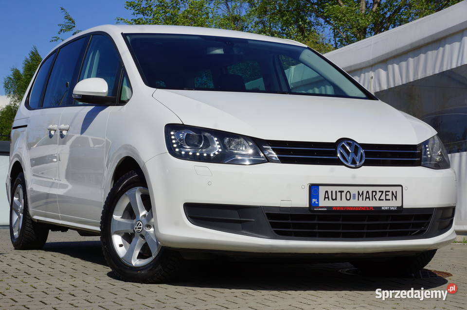 Volkswagen Sharan 20 TDI CR 140 4x4 Biksenon Zarejestrowany w Polsce Nowy Sącz