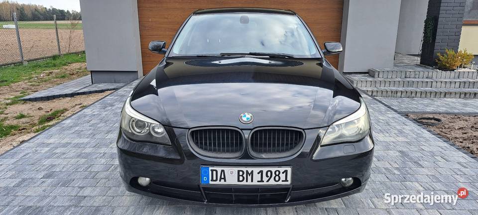 BMW E60 2005r 22 Benzyna 200 dużym serwisie mazowieckie Niemianowice sprzedam