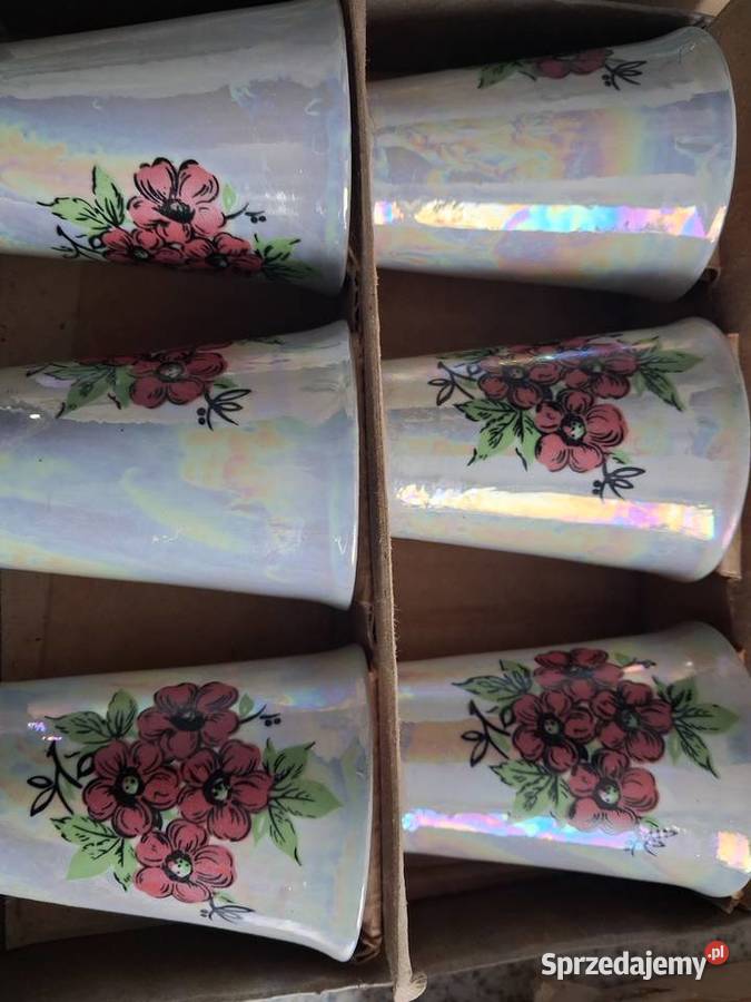 Zestaw radzieckiej porcelany