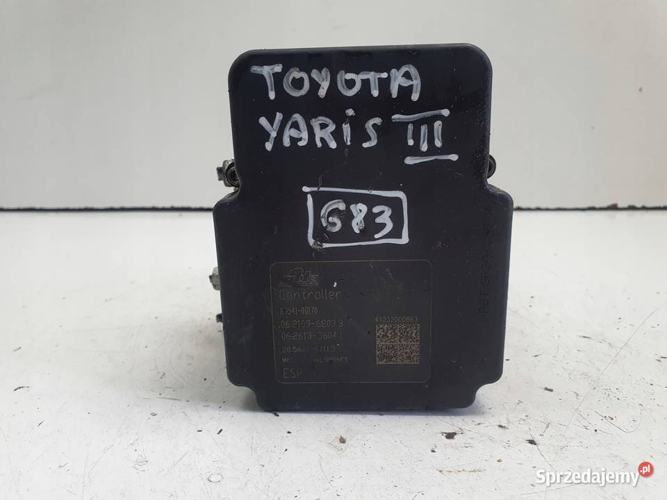 Toyota Yaris III POMPA ABS hamulcowa 445400D100 lubelskie Janów sprzedam