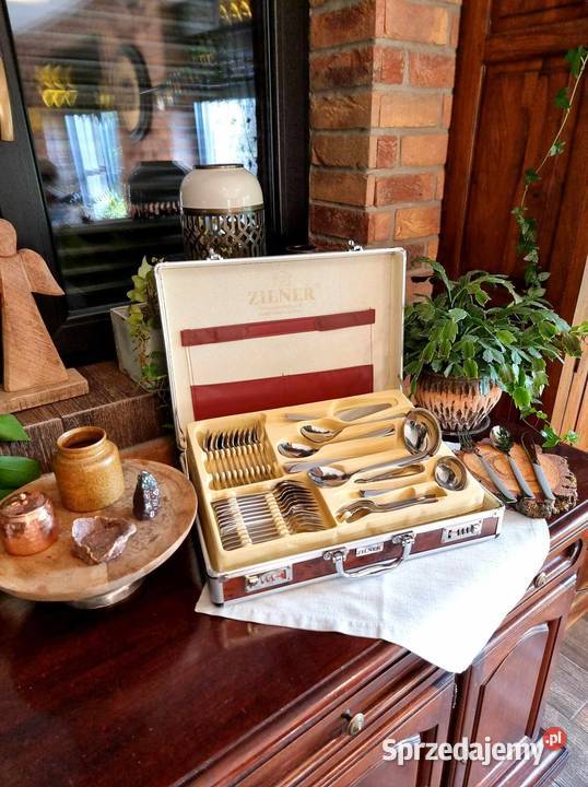 Walizka srebrna sztućce Olsztyn