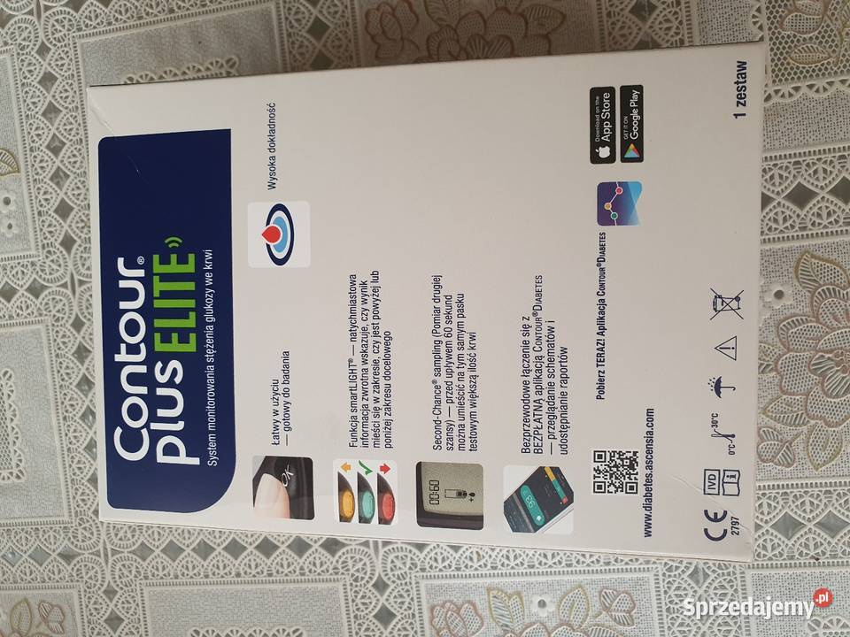 Glukometr contour plus elite nowy Poznań