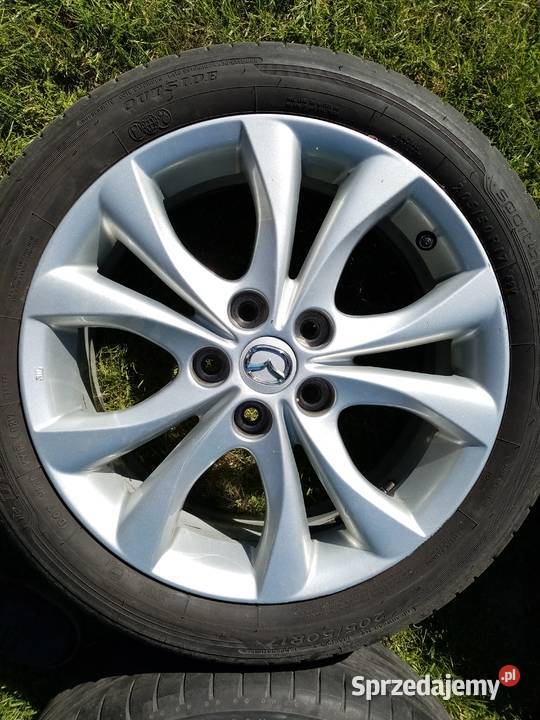 Alufelgi 17 Mazda 4x opony letnie Żagań
