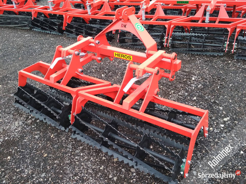 HEROS wahaczowy podwójny wał dociskowy firmy Strzyżów