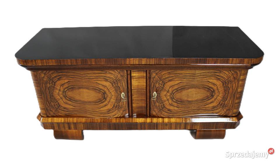 Designerska szafka niska komoda art deco RTV