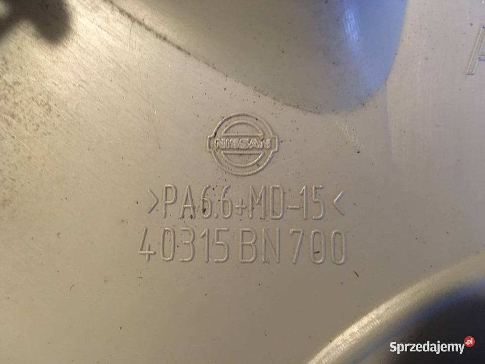 Kołpak Nissan Almera 15 40315BN700 Gorzów Wielkopolski