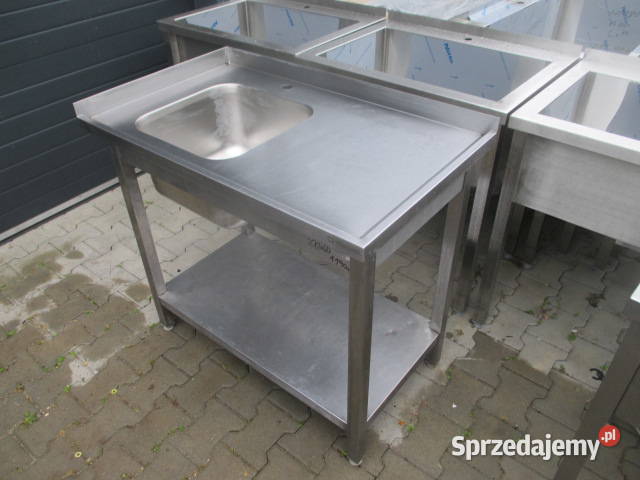 Zlew Gastronomiczny 1 Komorowy Z Półką 1006085 Ostrów Wielkopolski
