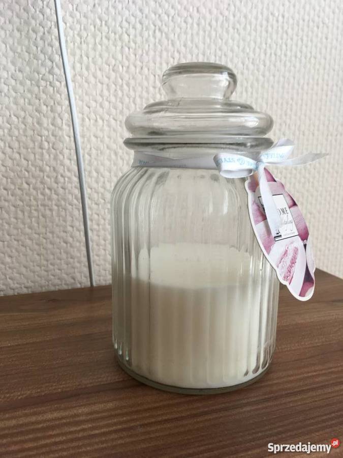 Świeca w słoju świeca w słoiku wysoka 20 Warszawa