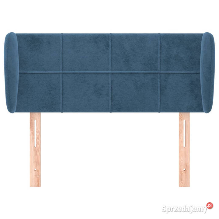 Zagłówek uszak ciemnoniebieski 103x23x7888 Warszawa sprzedam