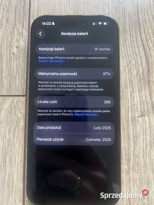 iPhone 16pro 256GB Murowana Goślina