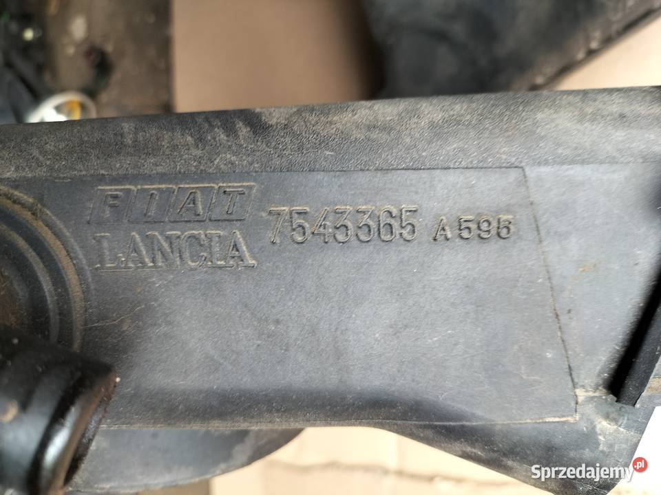 FIAT UNO OBUDOWA FILTRA POWIETRZA 7543365 Kamień-Kolonia