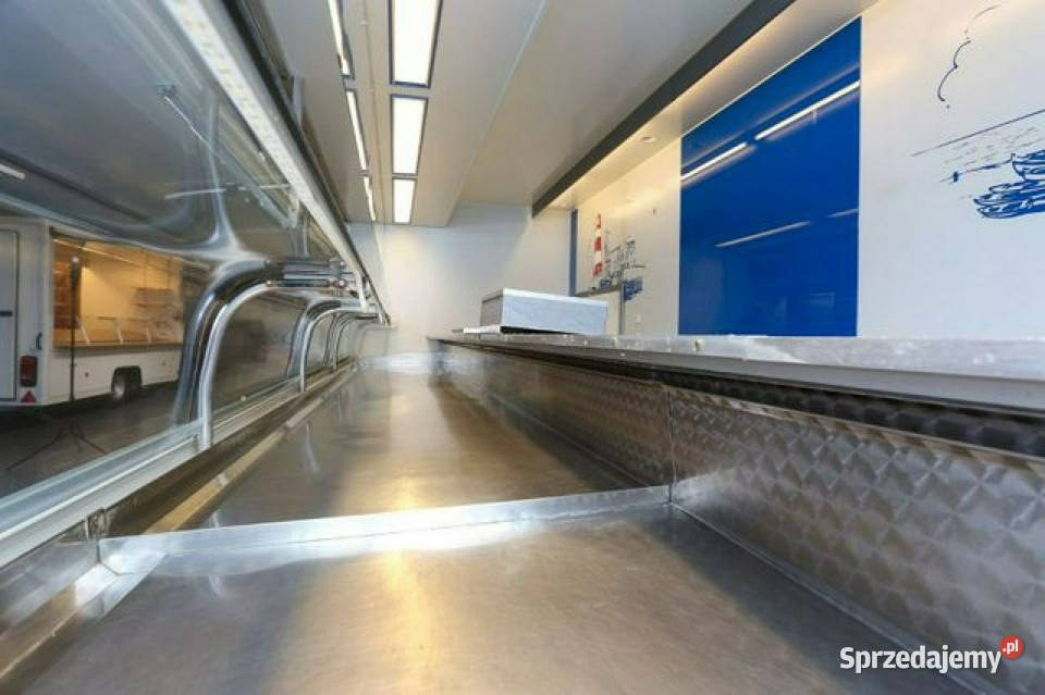 Inna inny Przyczepa Gastronomiczna food truck biały Syców