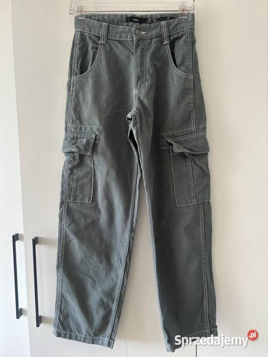 Spodnie Bershka XS spodnie cargo bojówki Wyszków sprzedam