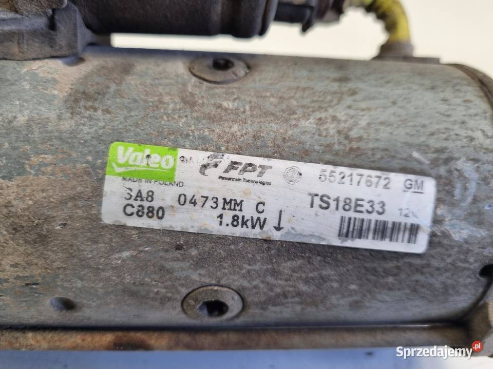 ROZRUSZNIK Opel Astra III H 13 CDTI ROZRUSZNIK Rudka