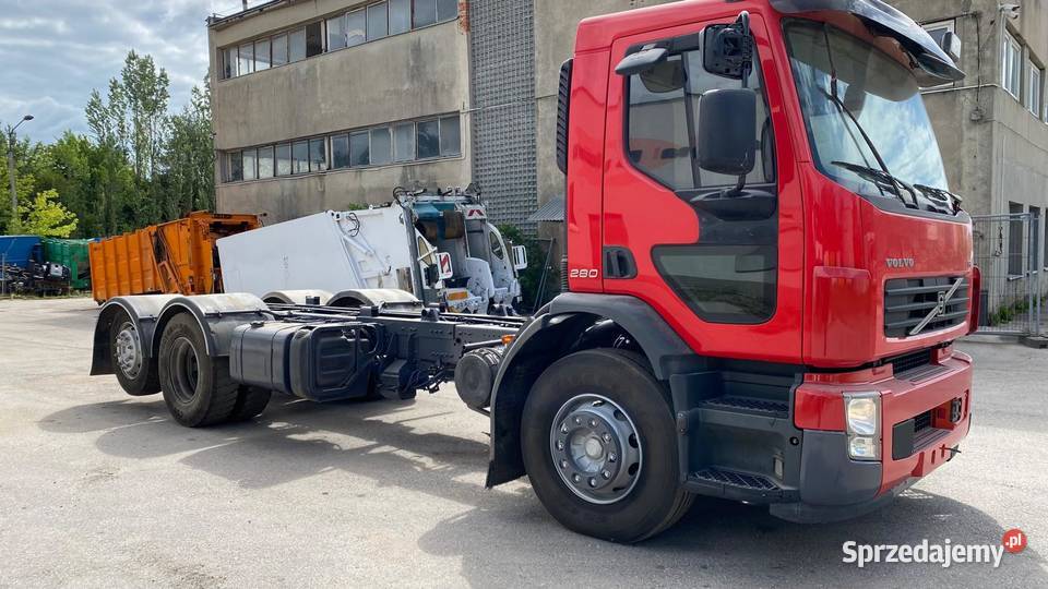 ŚMIECIARKA PODWOZIE RAMA asenizacyjny Volvo świętokrzyskie Nowiny sprzedam
