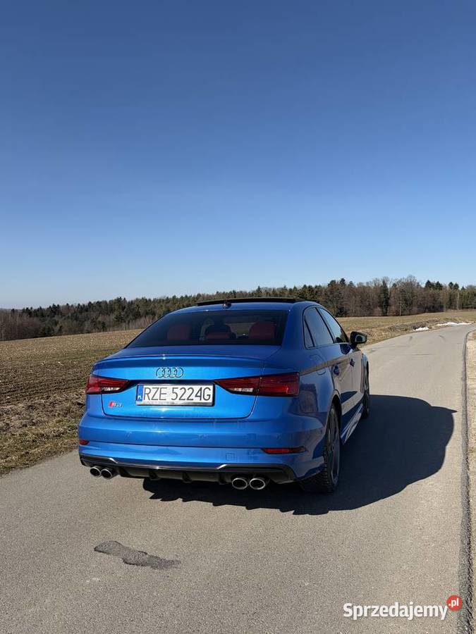 AUDI S3 8V 2020r niski przebieg perfekcyjny stan podkarpackie Rzeszów sprzedam