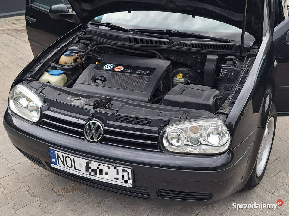Volkswagen Golf 16 16V czarny 5DRZWI 16i IV manualna Olsztyn