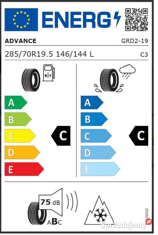 ADVANCE GRD2 28570 R195 Opony napędowa 4 sztuki Motoryzacja podkarpackie Zarębki
